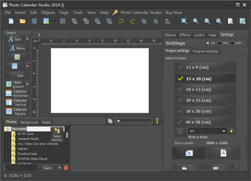 照片日历制作软件(Photo Calendar Studio)