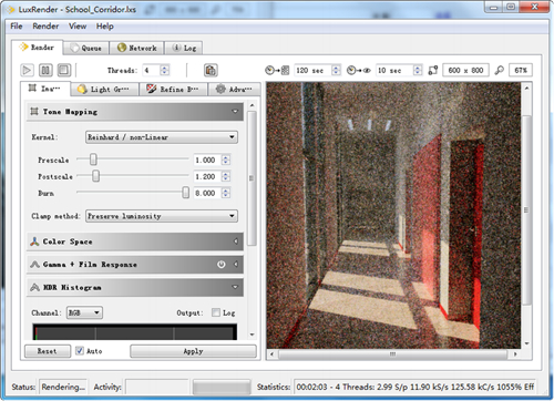 3D渲染引擎LuxRender