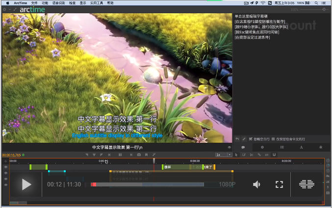 Arctime字幕软件