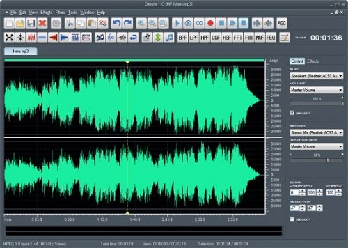 Softdiv Dexster Audio Editor