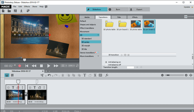 MAGIX Photostory Deluxe 2019