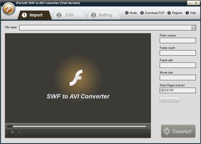 iPixSoft SWF to AVI Converter