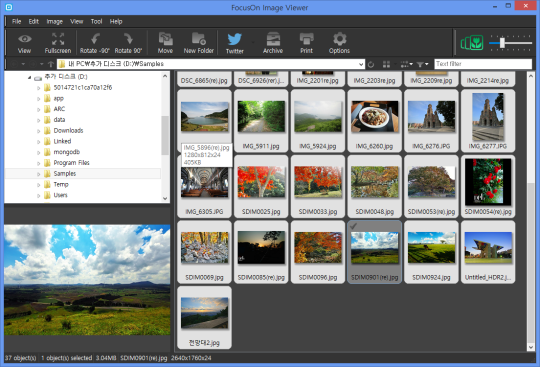 FocusOn Image Viewer